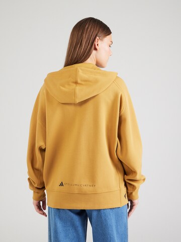 ADIDAS BY STELLA MCCARTNEY Athletic Zip-Up Hoodie in Yellow