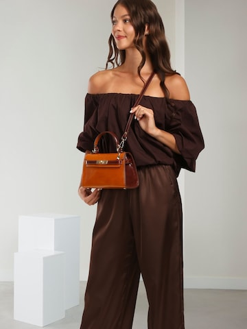 Borsa a mano di Florence in marrone