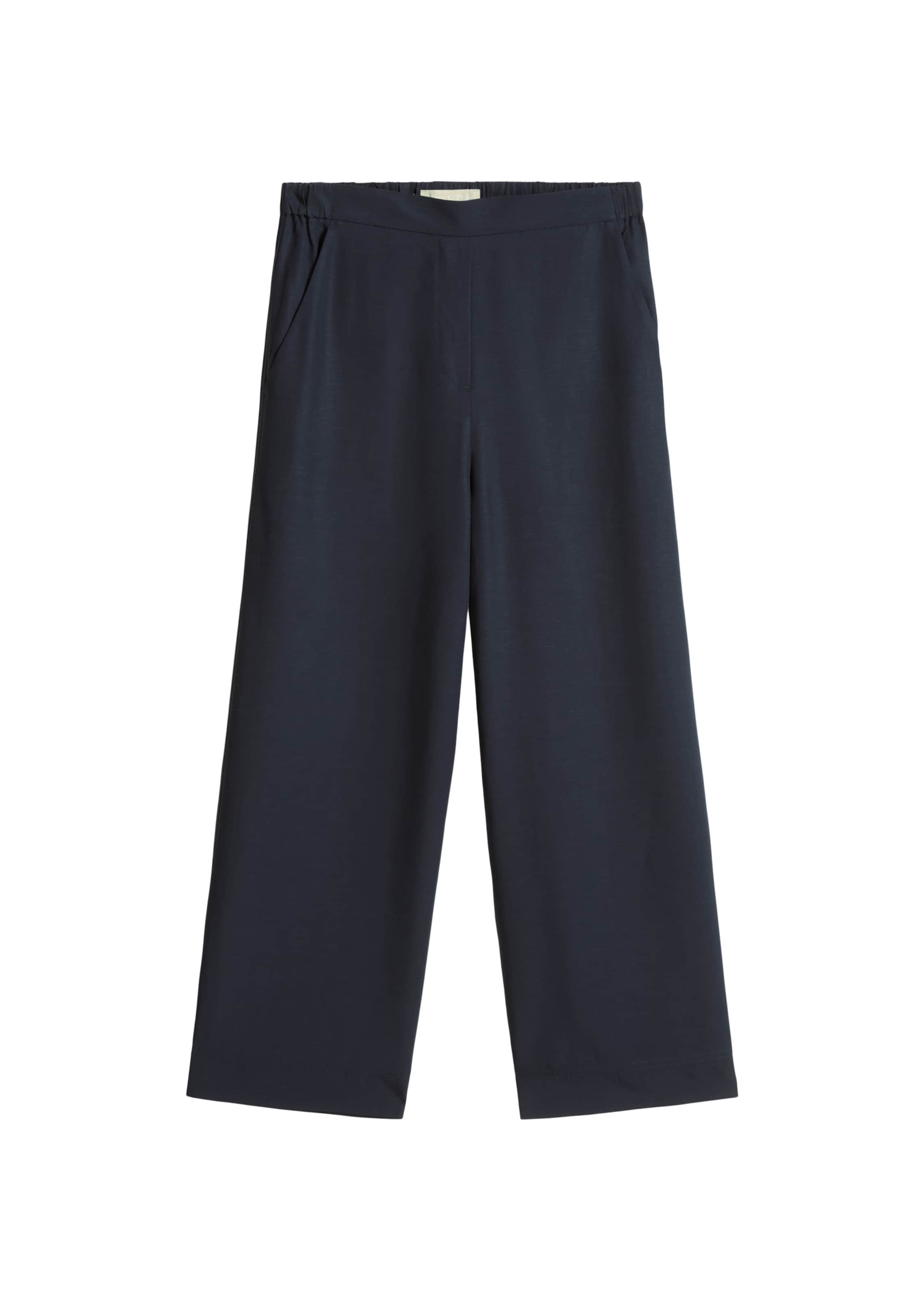 Marc O'Polo Wide leg Trousers 'Margo' in Blue: front