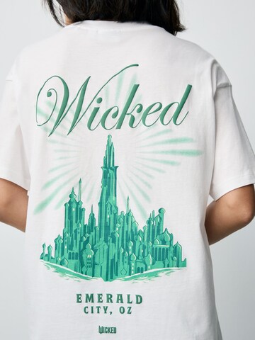 Tricou 'Emerald City Wicked' de la Next pe alb