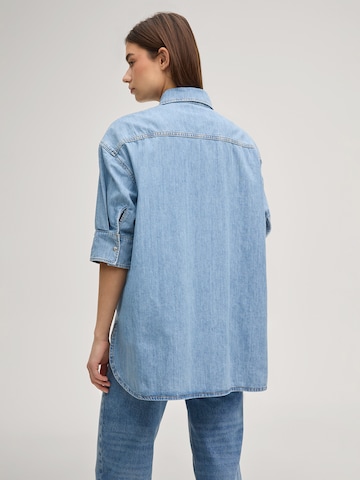 JOOP! Jeans Blouse 'Uma' in Blauw