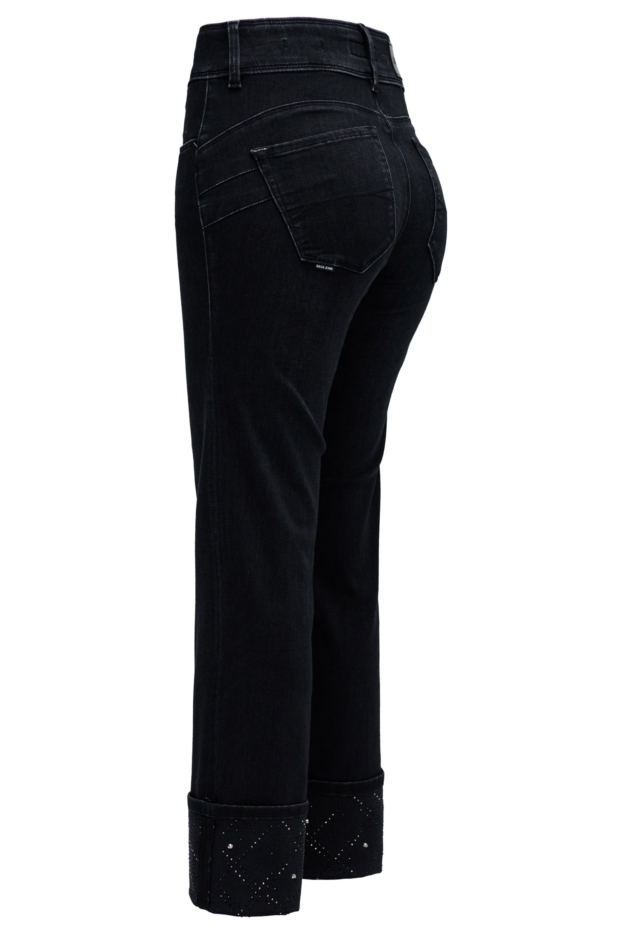 Salsa Jeans Regular Jeans 'Secret' in Zwart
