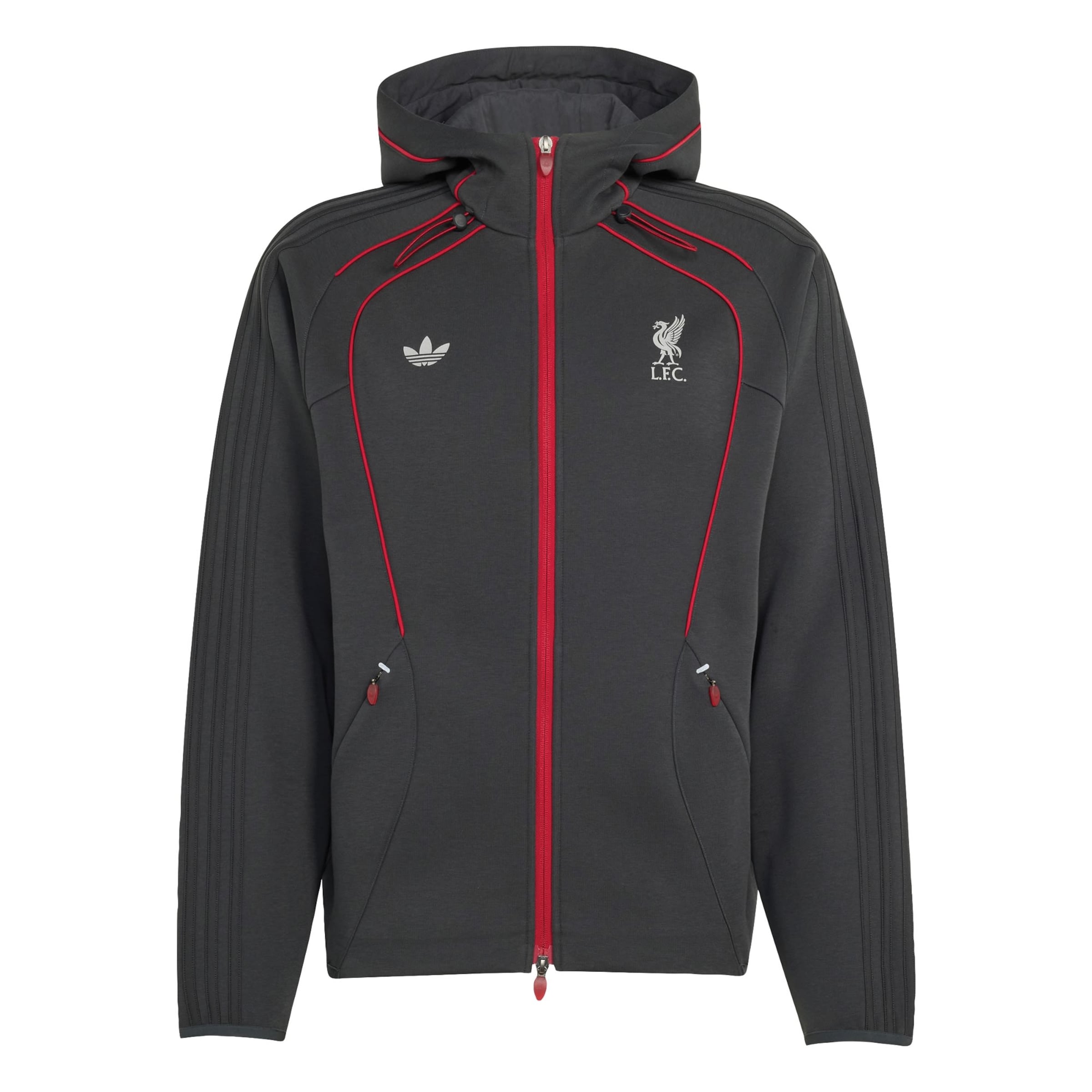 ADIDAS ORIGINALS Dressipluus 'Lfc Teamgeist 26', värv hall: eest vaates