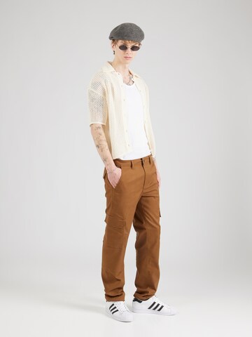 Effilé Pantalon cargo BLEND en marron