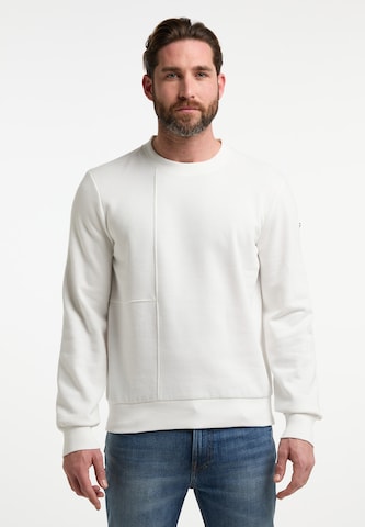 DreiMaster Vintage Sweatshirt 'Takelage' in White: front