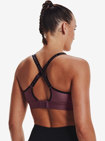 UNDER ARMOUR Bustier Sport-BH 'Infinity' in Lila