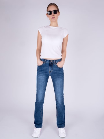 Fraternel Boot cut Jeans 'Bootcutjeans H001' in Blue: front