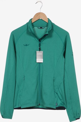 KAIKKIALLA Sweatshirt & Zip-Up Hoodie in M in Green: front