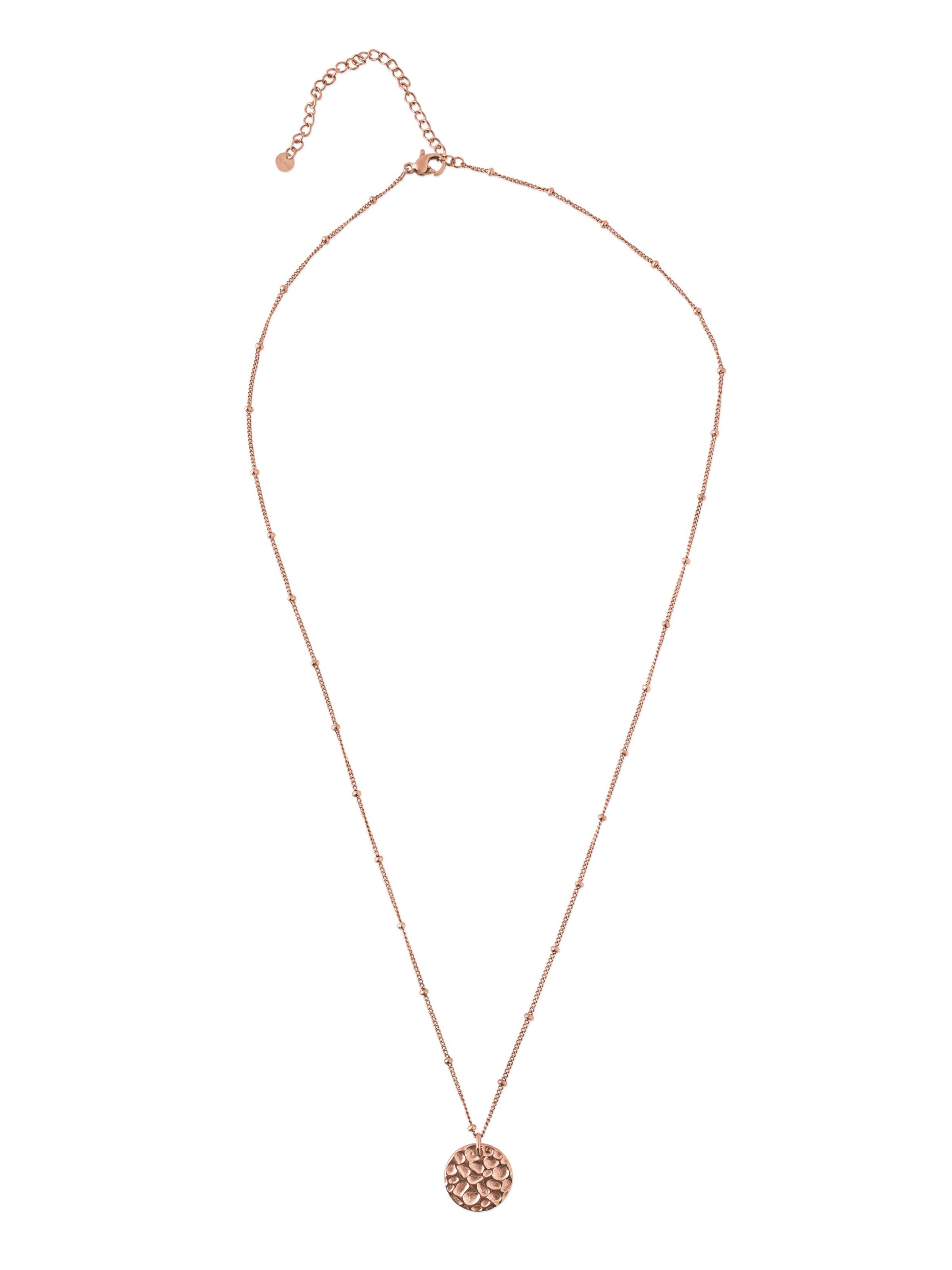 Akitsune Necklace 'Luminous' in Gold: front