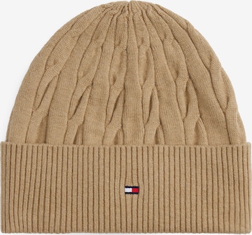 TOMMY HILFIGER Шапка в бежово: отпред