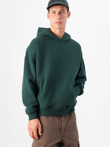 zaļš Abercrombie & Fitch Sportisks džemperis 'ESSENTIAL'