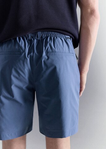 MANGO MAN Regular Shorts 'Russ' in Blau