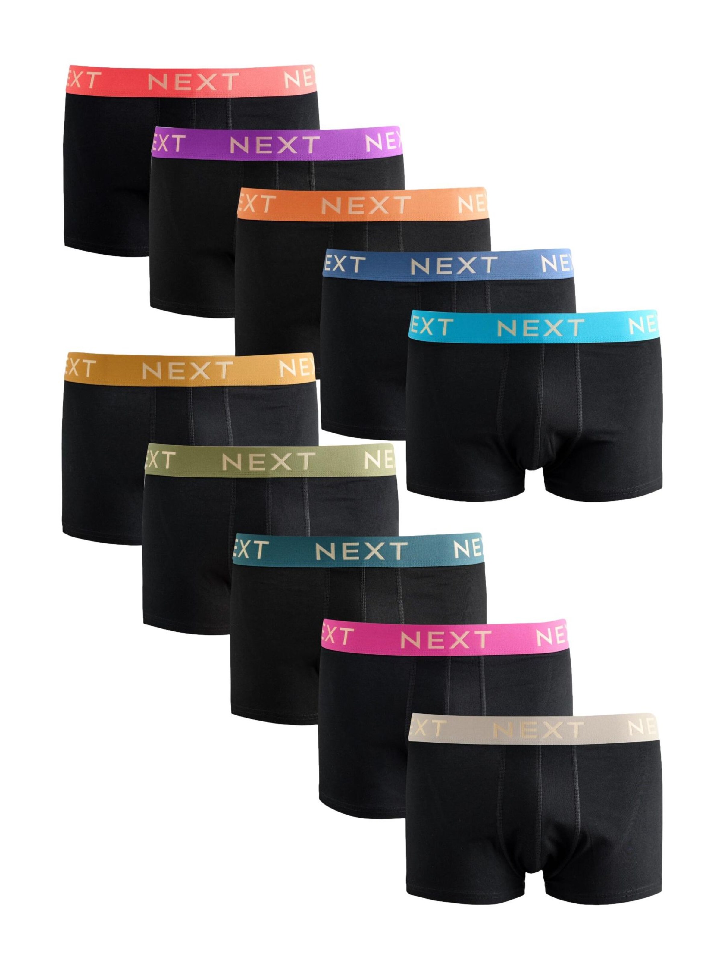 Next Boxer shorts in Black: front