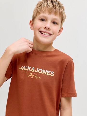 T-Shirt 'JORCanggu' Jack & Jones Junior en rouge