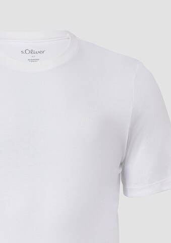 T-Shirt s.Oliver en blanc