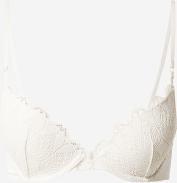 ETAM - Push-up Soutien 'SKY' em branco: frente