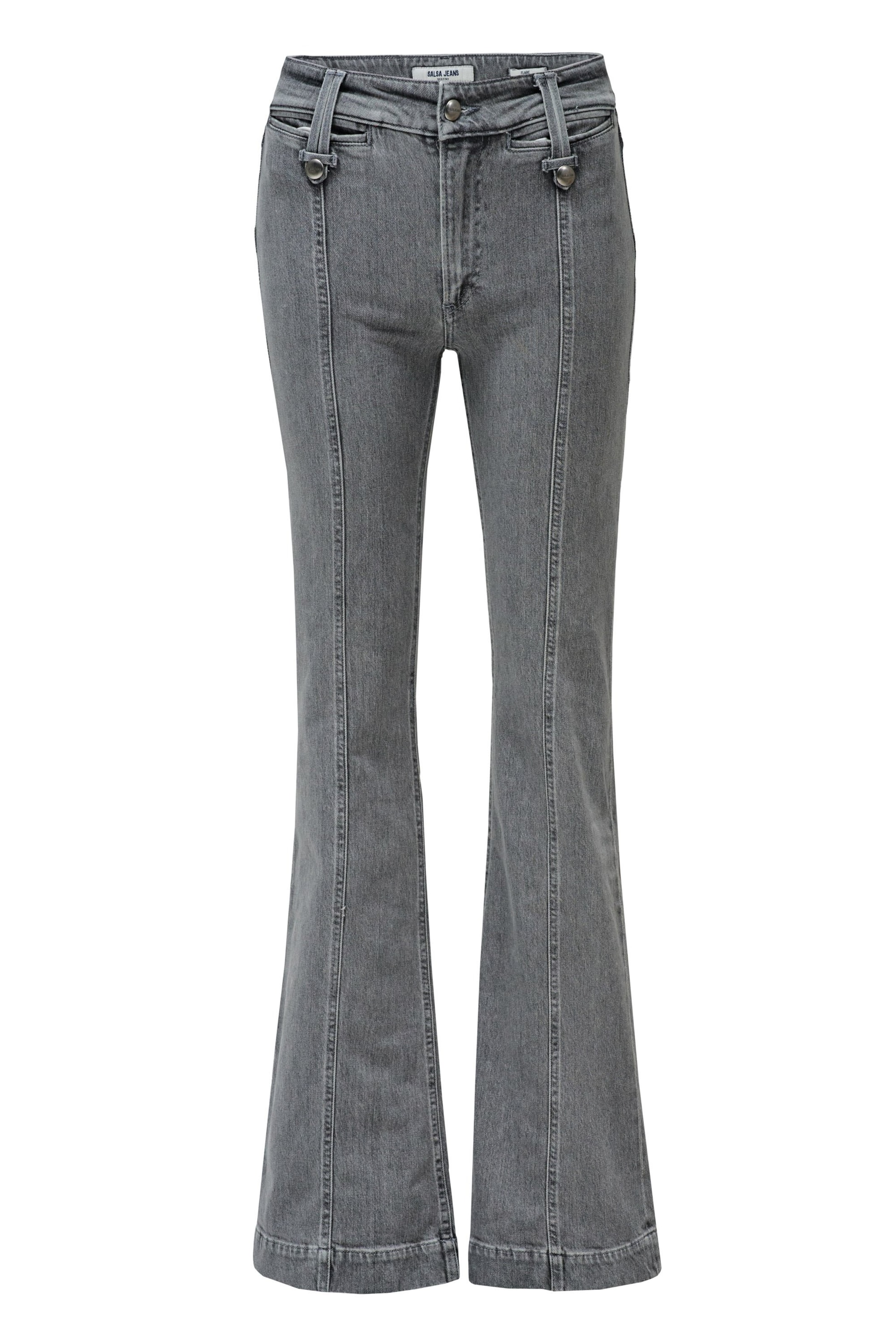 Salsa Jeans Flared Jeans 'Destiny' in Grey: front