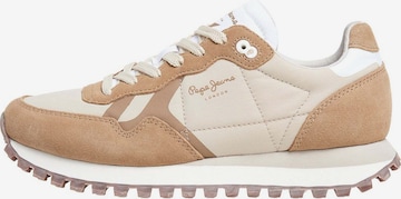 Pepe Jeans Sneaker ' BRIT-ON' in Beige: Vorderseite