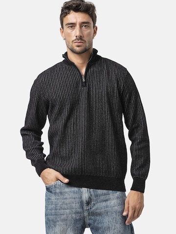 CIPO & BAXX Trui 'CP286' in Zwart: voorkant