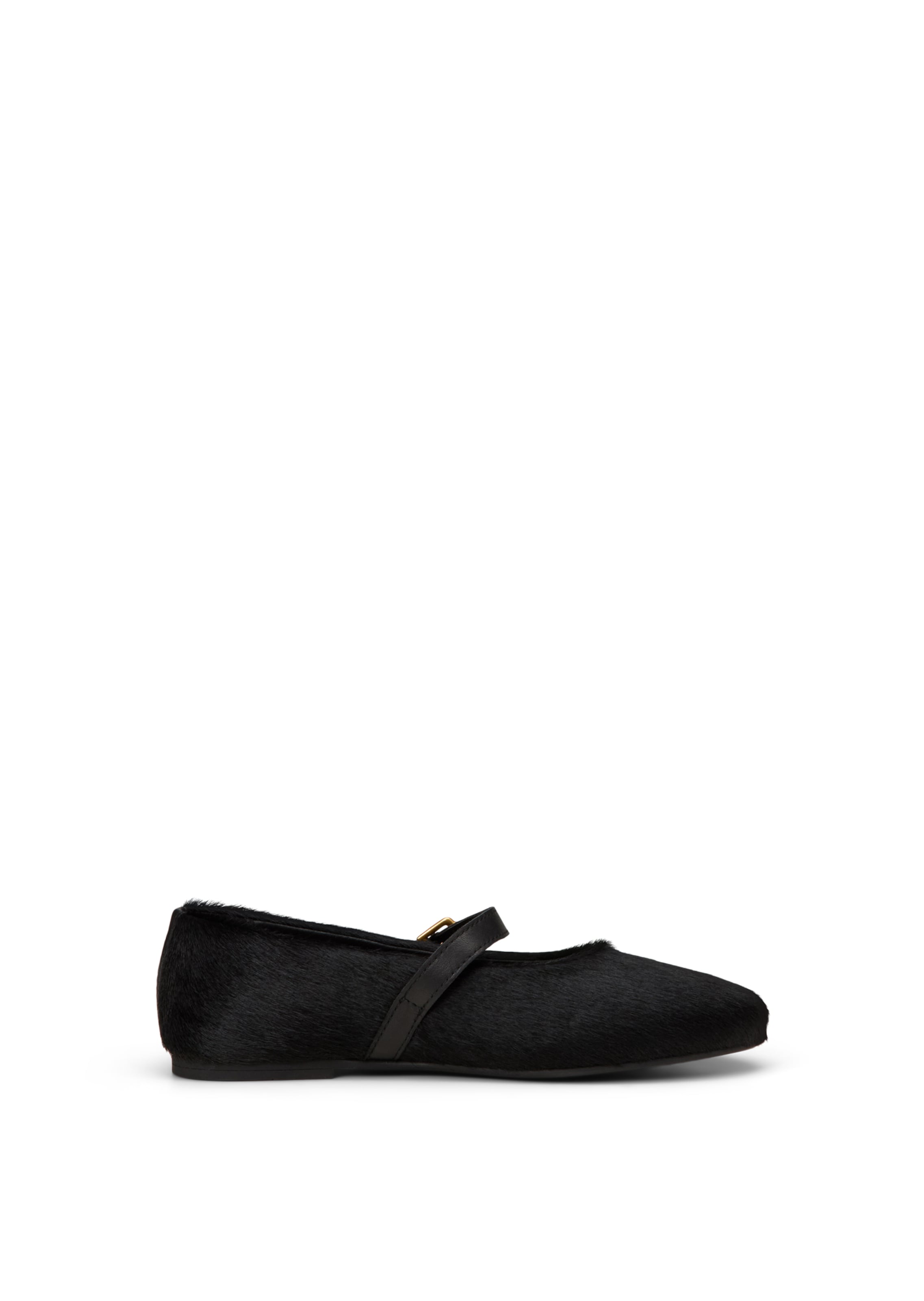 Marc O'Polo Ballerina in Zwart: zijkant