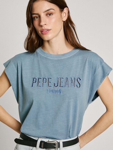 T-shirt 'VIVITH' Pepe Jeans en bleu