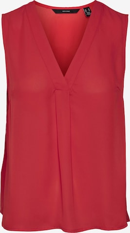 VERO MODA - Blusa 'DERMA' em vermelho: frente