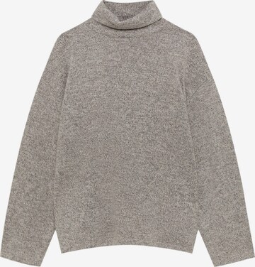 Pull-over Pull&Bear en gris : devant