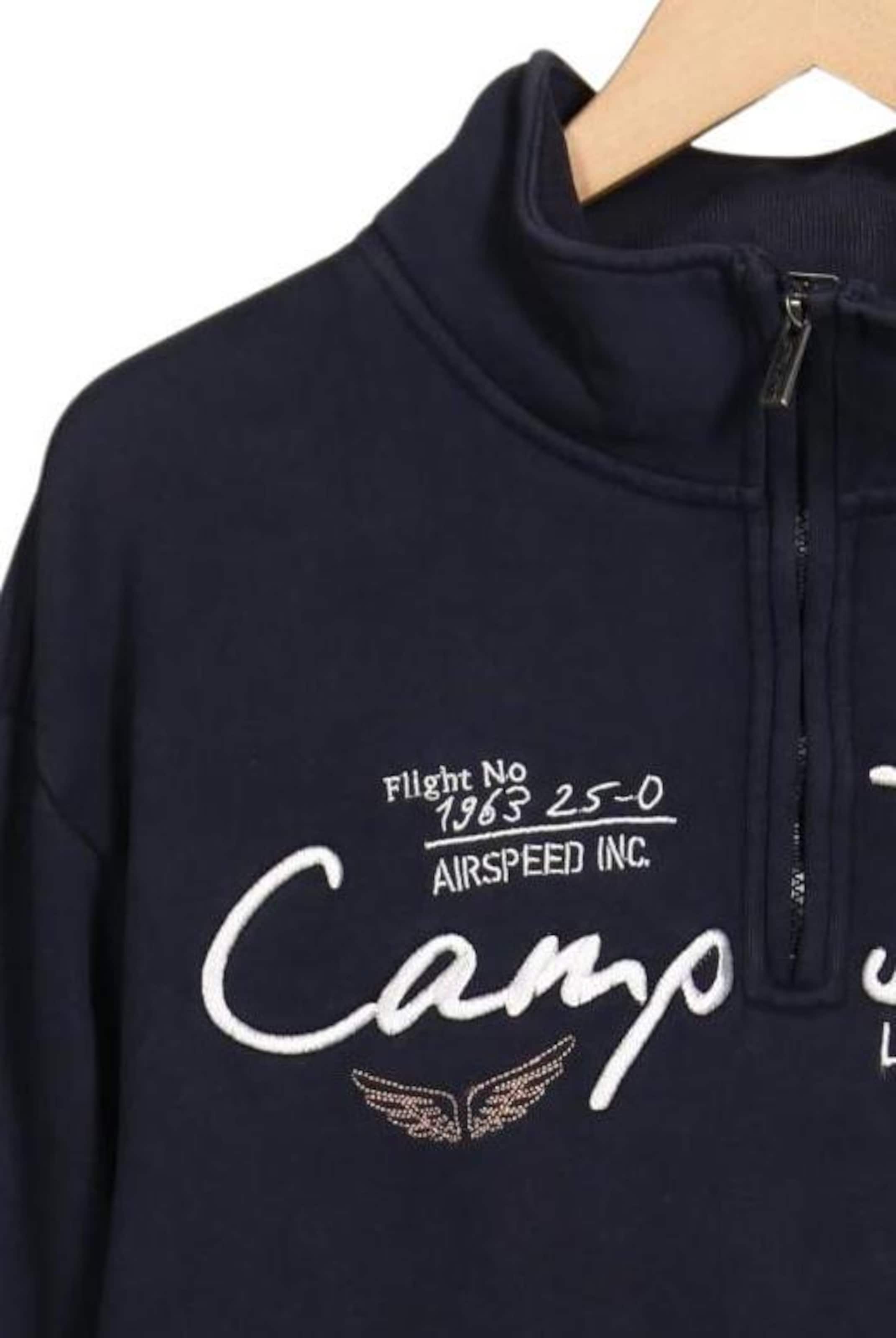 CAMP DAVID Sweater 6XL in Blau