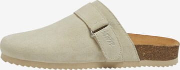 Pull&Bear Clogs in Grau