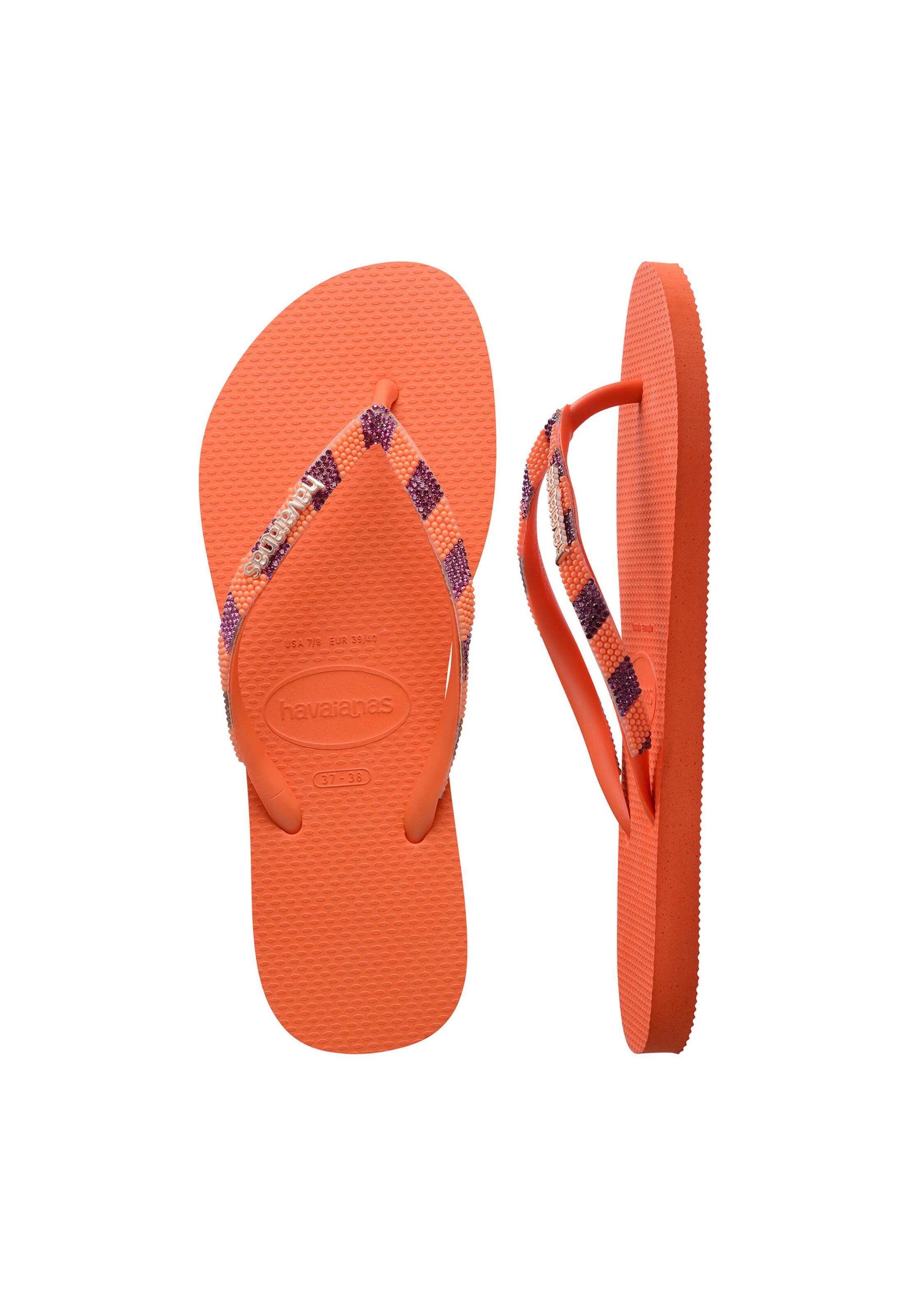 HAVAIANAS Pantofle 'SLIM GLOW' – oranžová