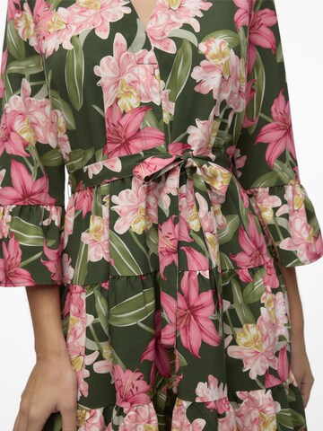 VERO MODA Shirt dress 'ZERA' in Green