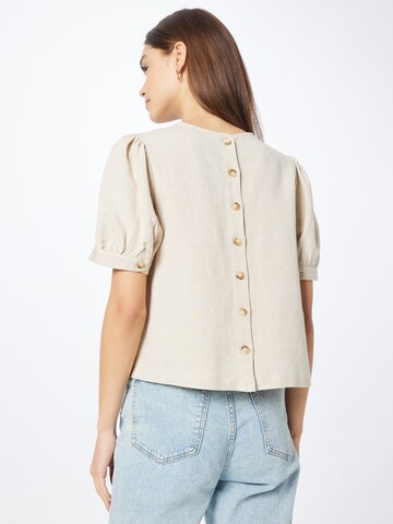 Warehouse Blouse in Beige