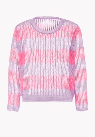 Pull-over IMMY en violet : devant