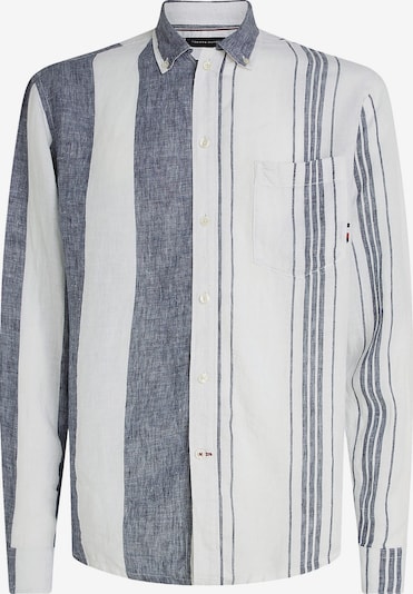 TOMMY HILFIGER Overhemd in de kleur Duifblauw / Wit, Productweergave