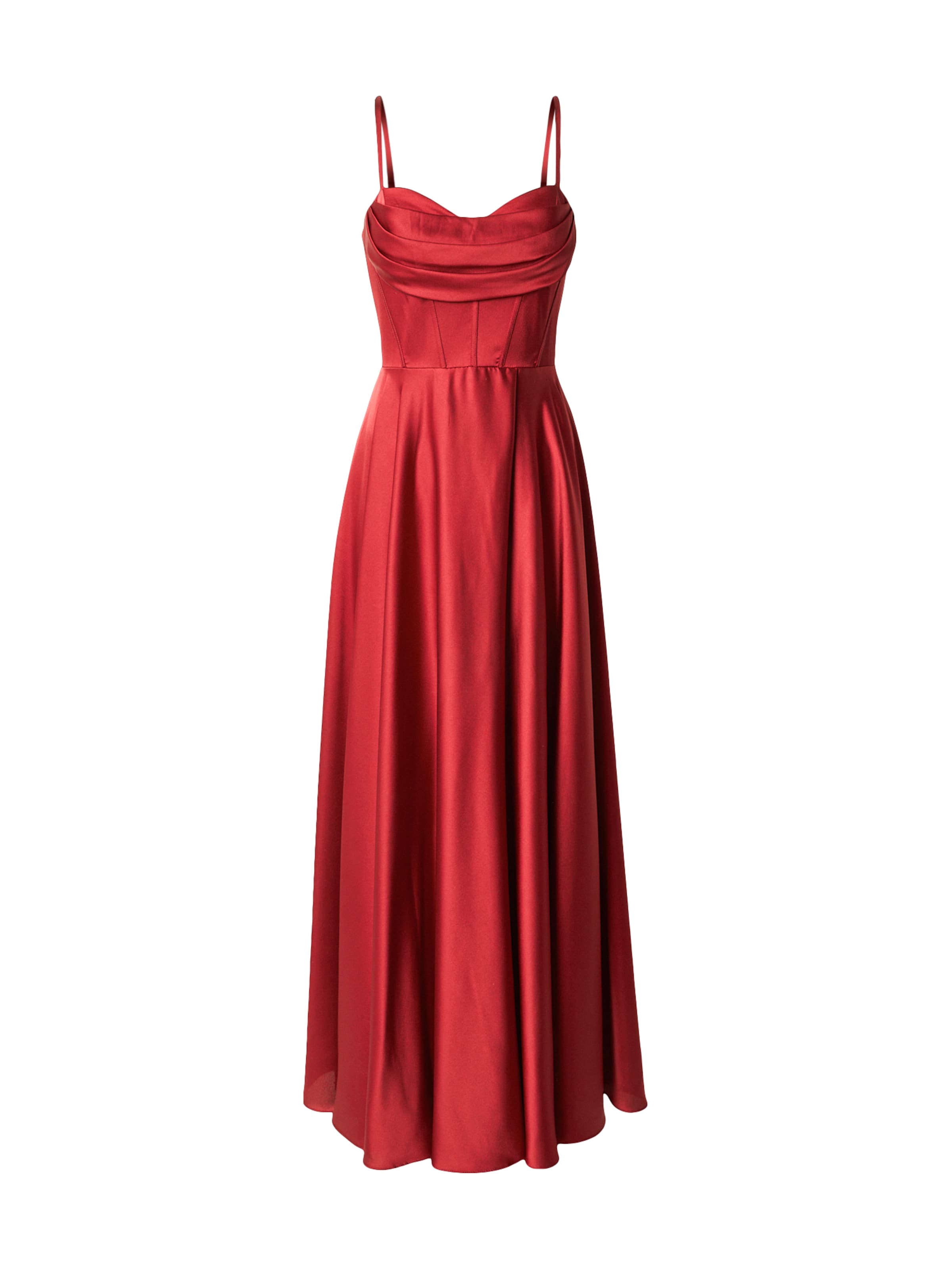 mascara Βραδινό φόρεμα σε κόκκινο: μπροστά