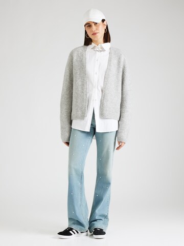 DRYKORN Knit cardigan 'MIRALA' in Grey