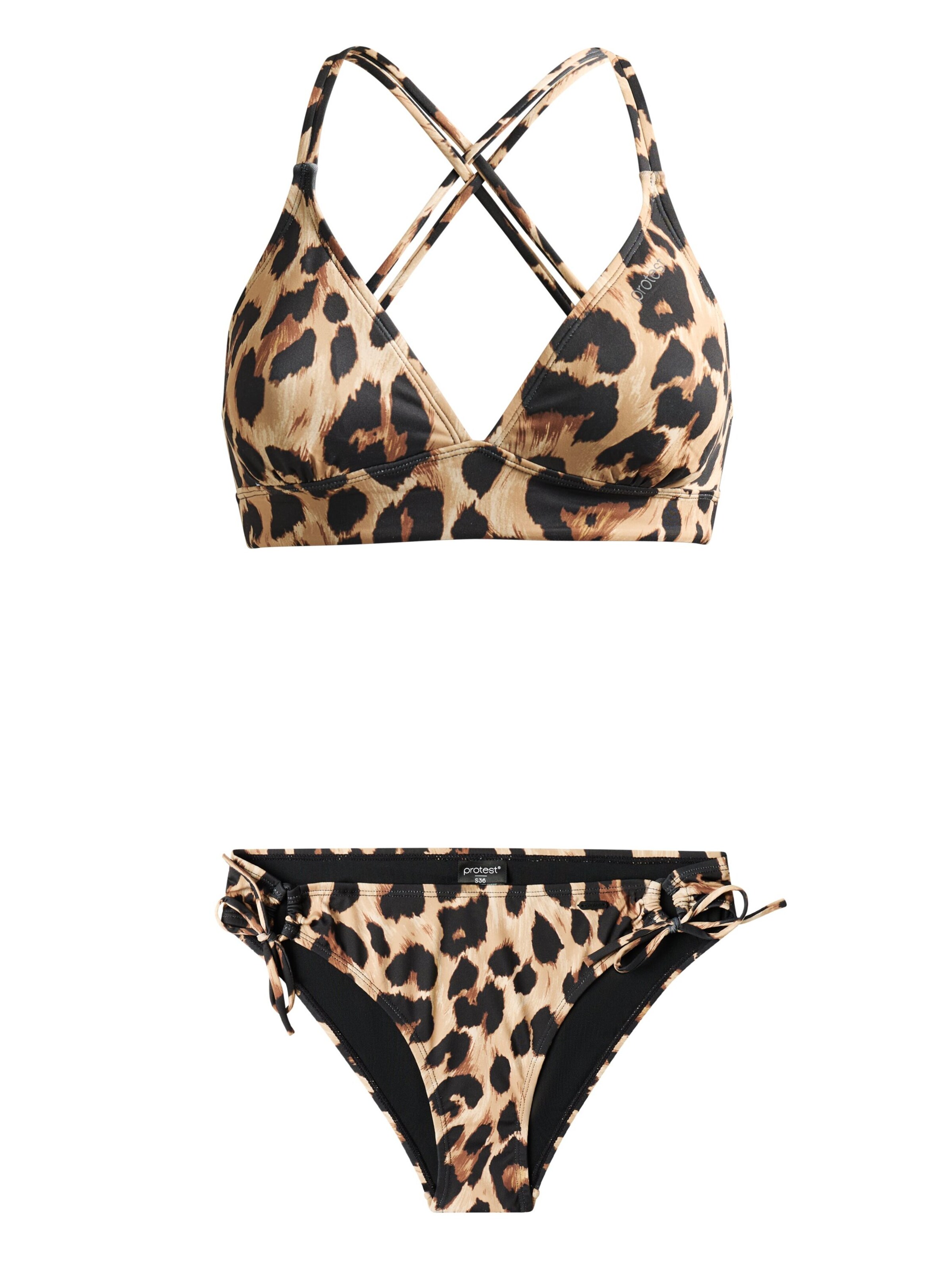 PROTEST Bikini 'PRTSplash'‌‌‌ in Braun: Vorderseite