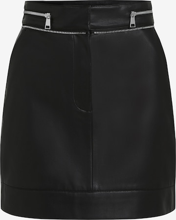 juoda Karl Lagerfeld Sijonas: priekis