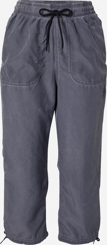 NIKE Свободный крой Спортивные штаны в Серый: спереди