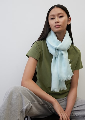 Marc O'Polo Scarf in Blue: front