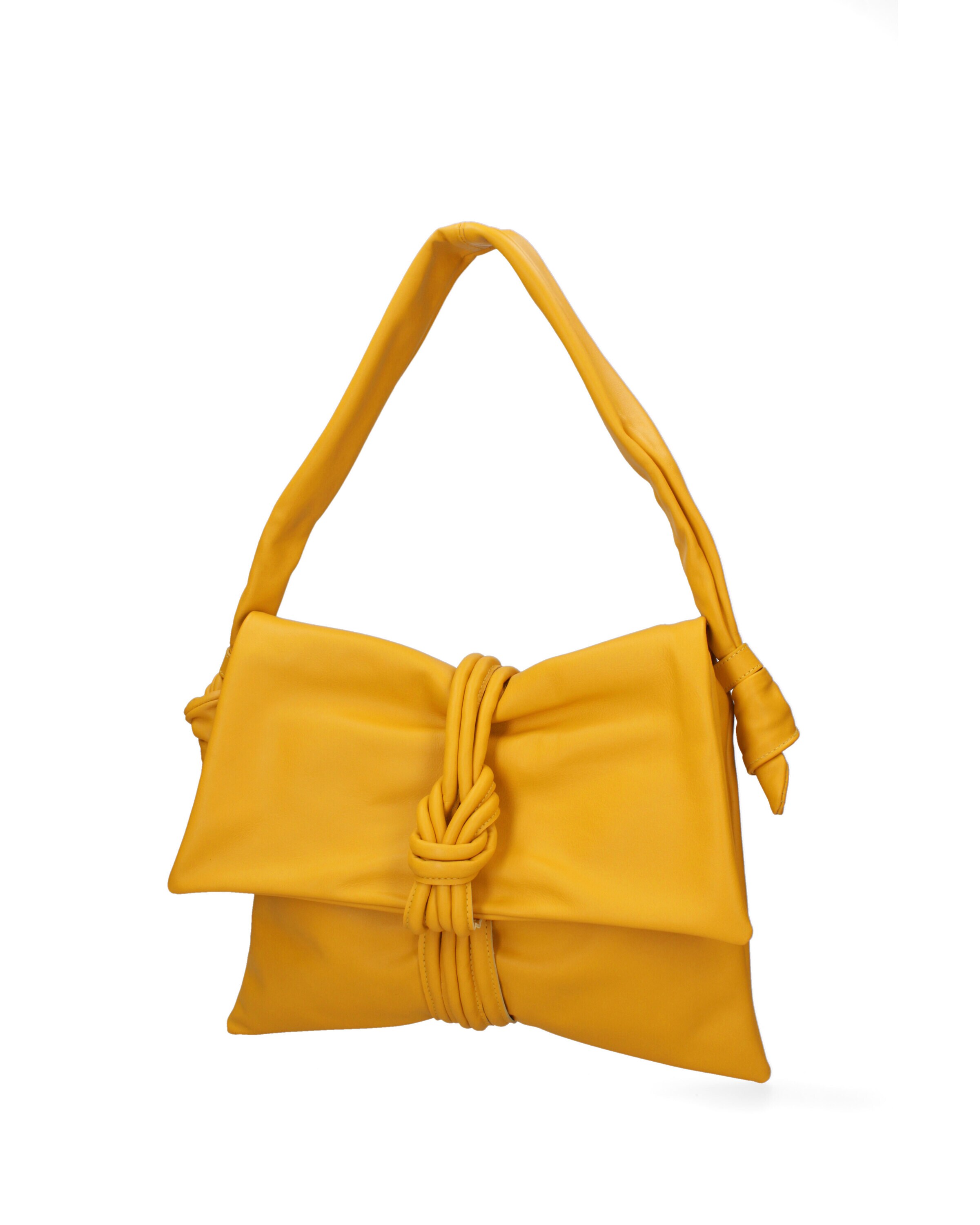 Viola Castellani Schultertasche in Gelb: Vorderseite