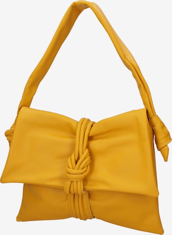 Borsa a spalla di Viola Castellani in giallo: frontale
