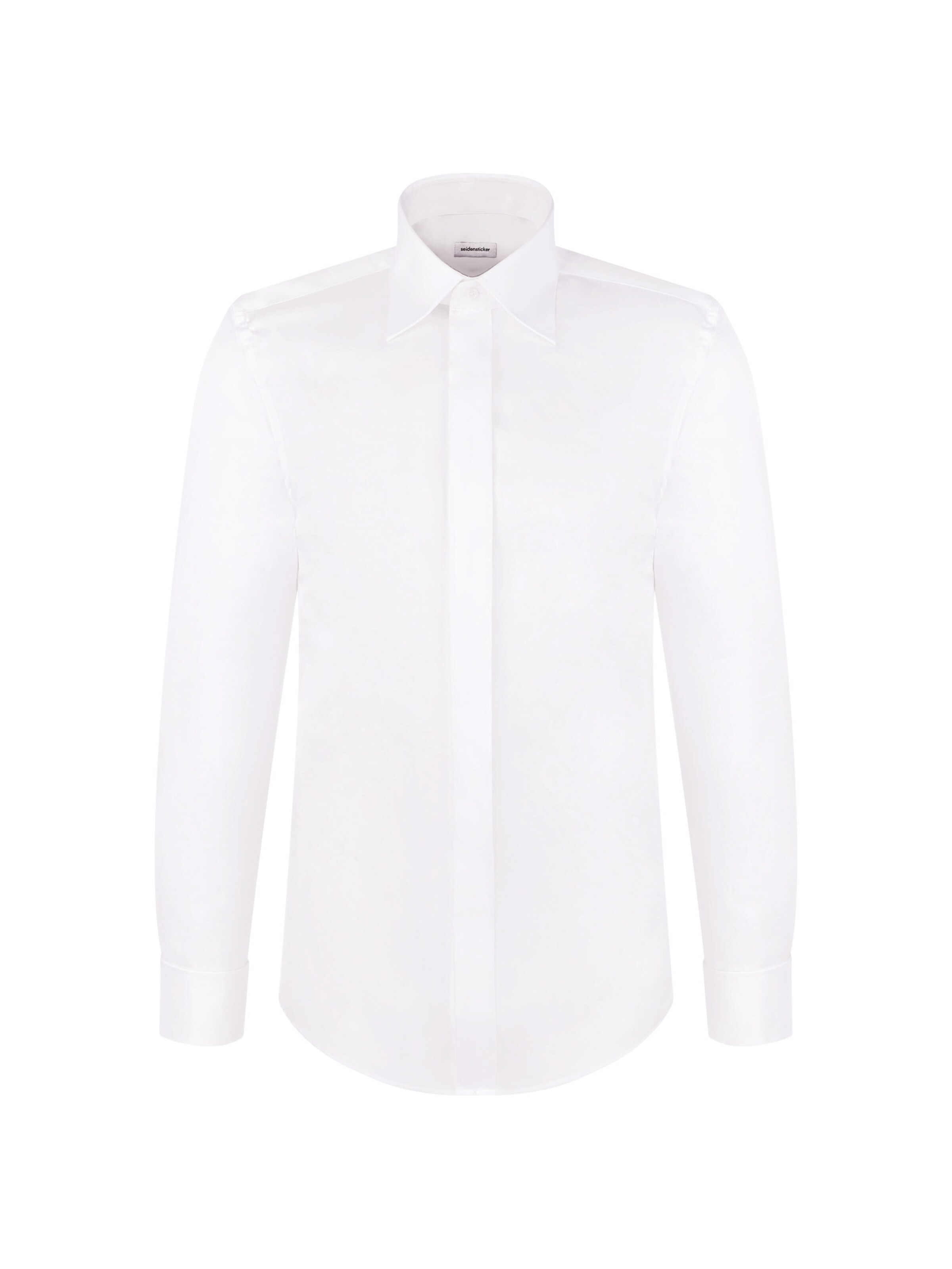 Coupe slim Chemise business SEIDENSTICKER en blanc : devant