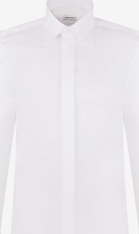 Coupe slim Chemise business SEIDENSTICKER en blanc : devant