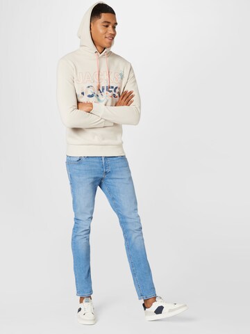 JACK & JONES Slimfit Jeans 'JJIGlenn JJOriginal' in Blauw