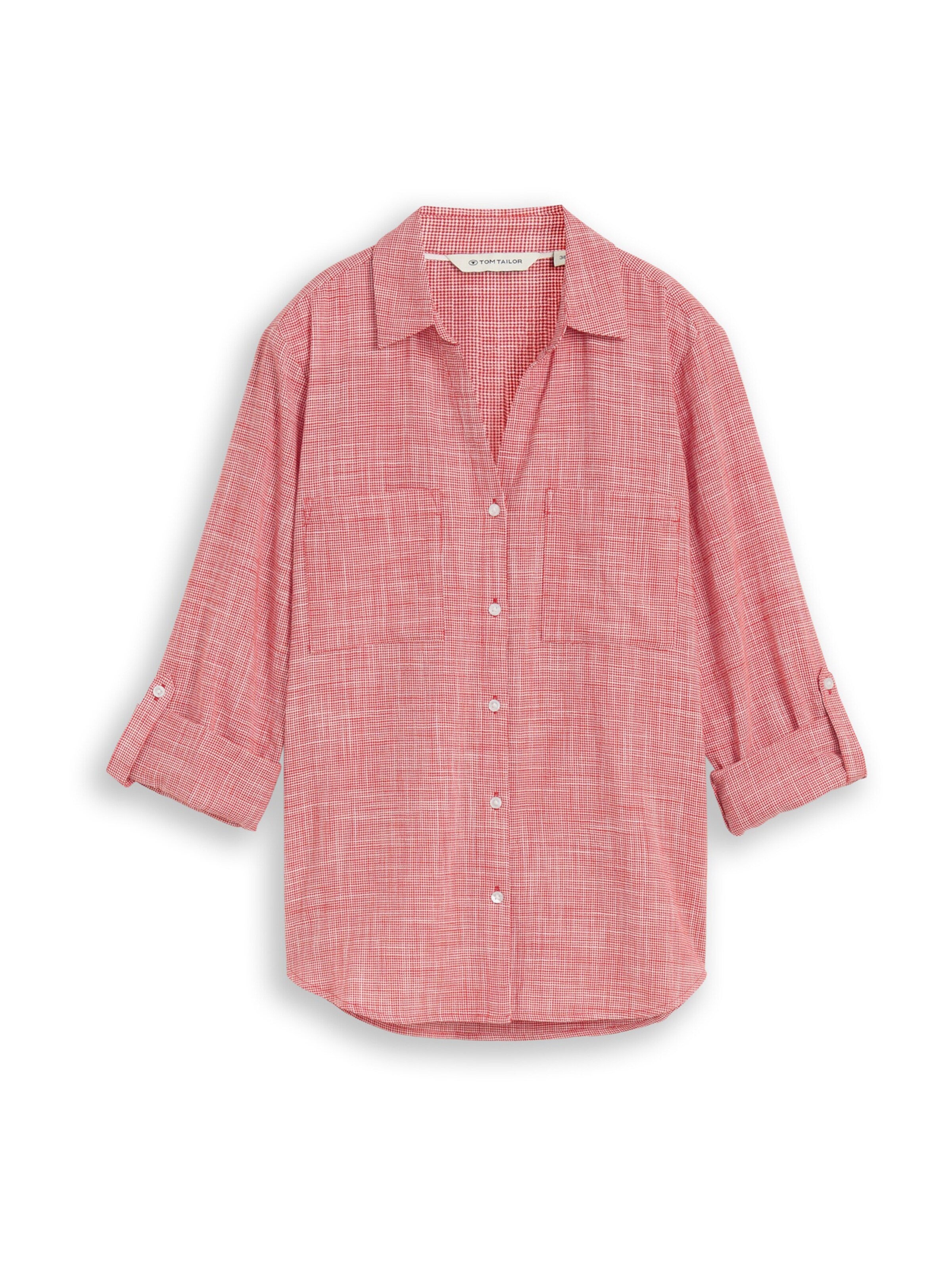 TOM TAILOR Bluse in Rot: Vorderseite