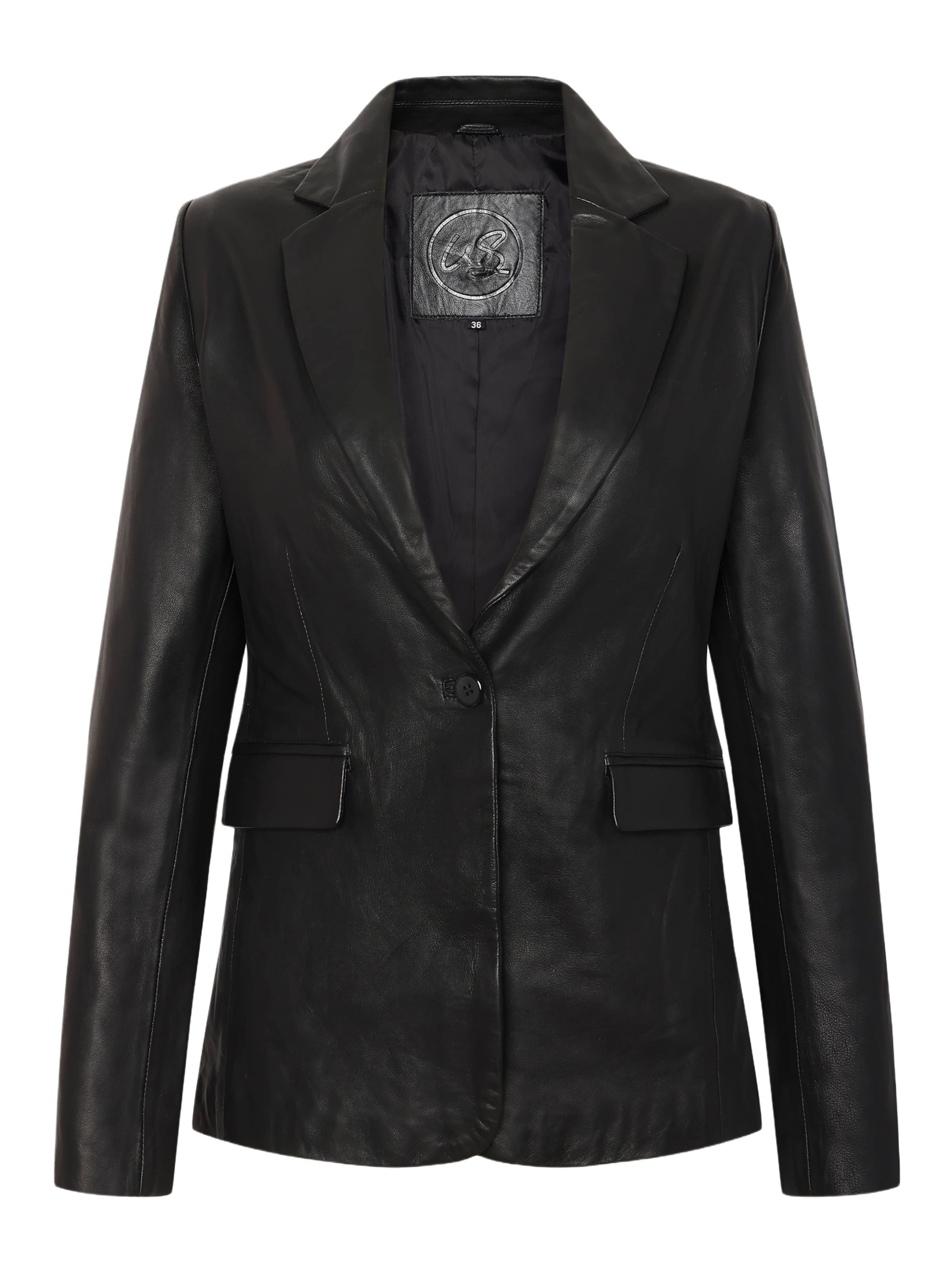 WEARABLE STORIES Blazers 'Leona' in Zwart: voorkant