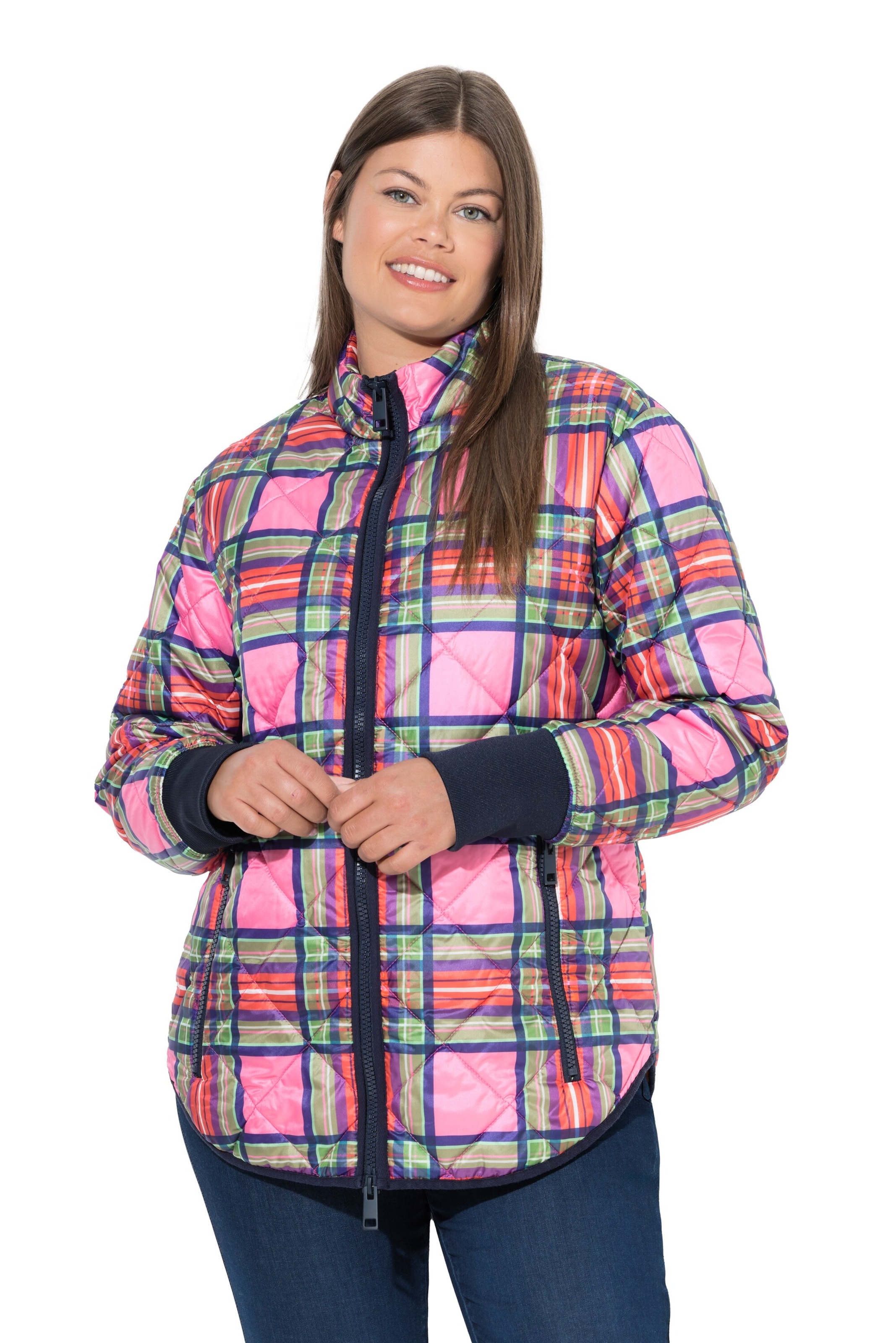 LAURASØN Winter jacket in Mixed colours: front