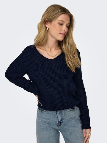 JDY Sweater 'Ellen' in Blue