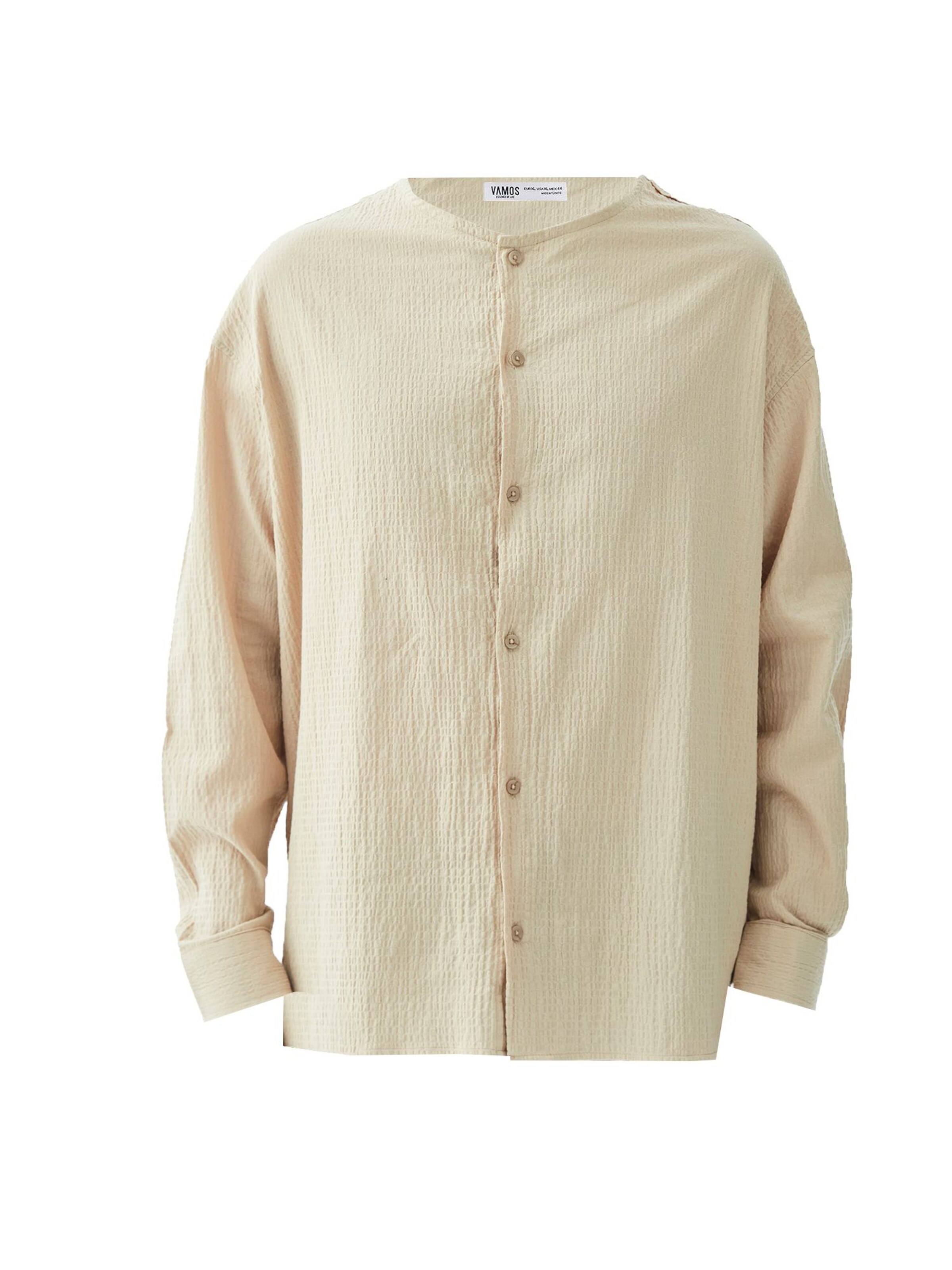 VAMOS CLO Comfort Fit Μπλουζάκι σε λευκό: μπροστά